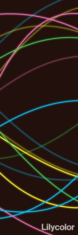 Nature World/wavy neon / Colors
