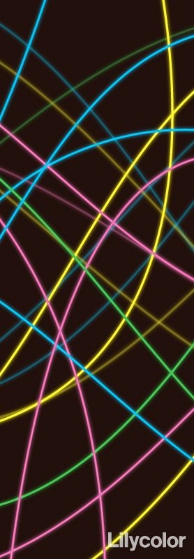 Nature World/wavy neon / Colors