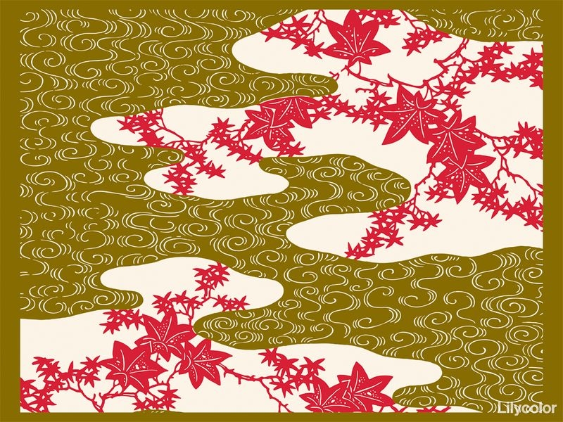 江戸の染色/龍田川