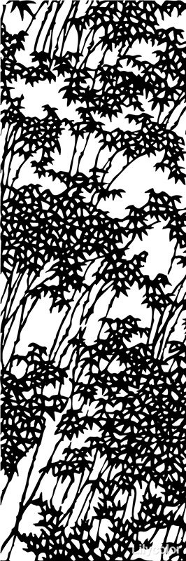 伊勢型紙の壁紙/芝 愛宕下