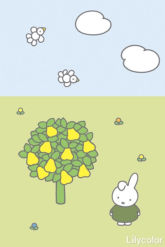 miffy wall paper