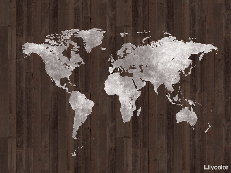 Vintage/World map