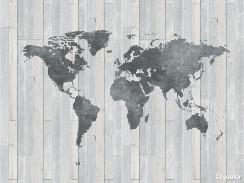 Vintage/World map