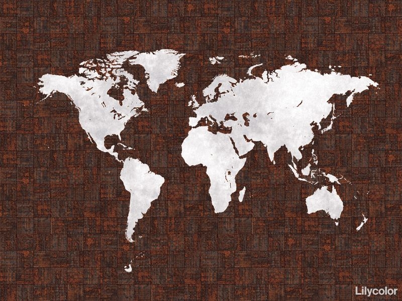 Vintage/World map