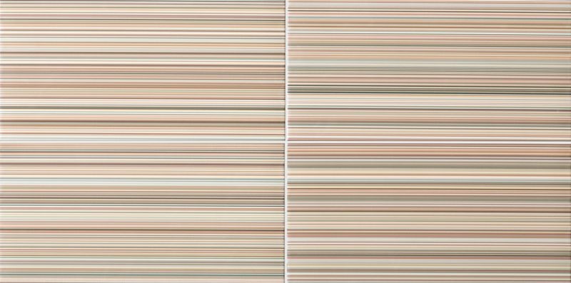 ファインストライプ - 400×200mm角平（デザイン）