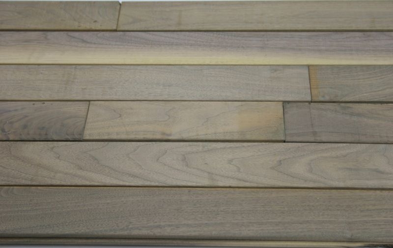 walnut flooring - 乱尺 W83 無塗装
