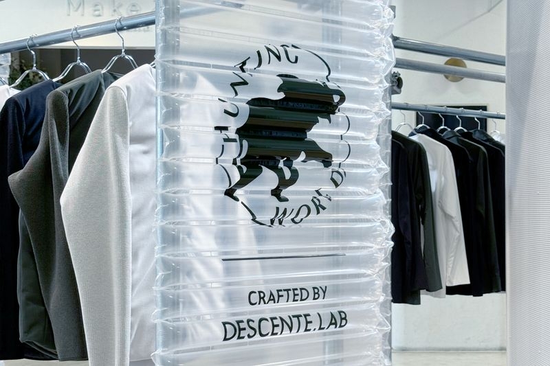 HUNTING WORLD CRAFTED BY DESCENTE.LAB @FUJII DAIMARU