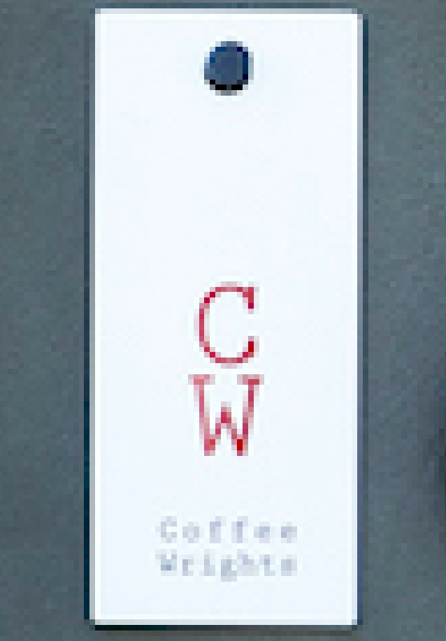 特注サイン St. t=1.6mm  焼付塗装　白(艶消し) 文字：C/S貼り