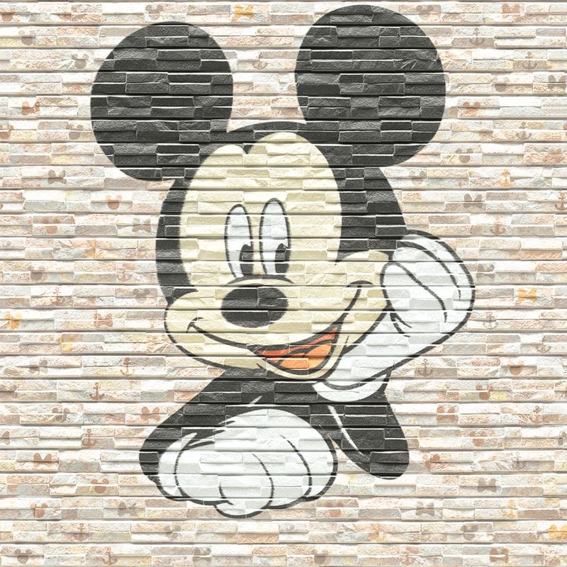 ネオロック・光セラ18 セラトピア ディズニーシリーズ/ストラータ18 ミッキー＆フレンズ ミッキーマウス2 - QFストラータ チタン ベージュ