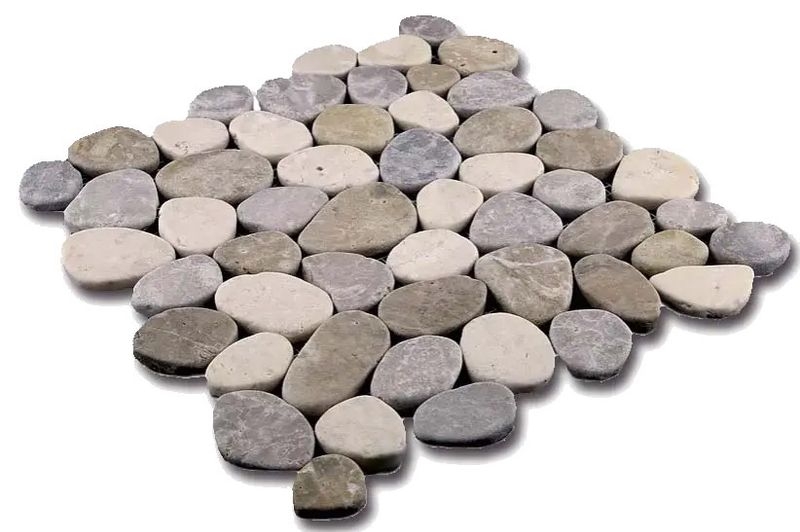Islandstone/Pebble Series - Level Pebble Marble Sterling Megamix