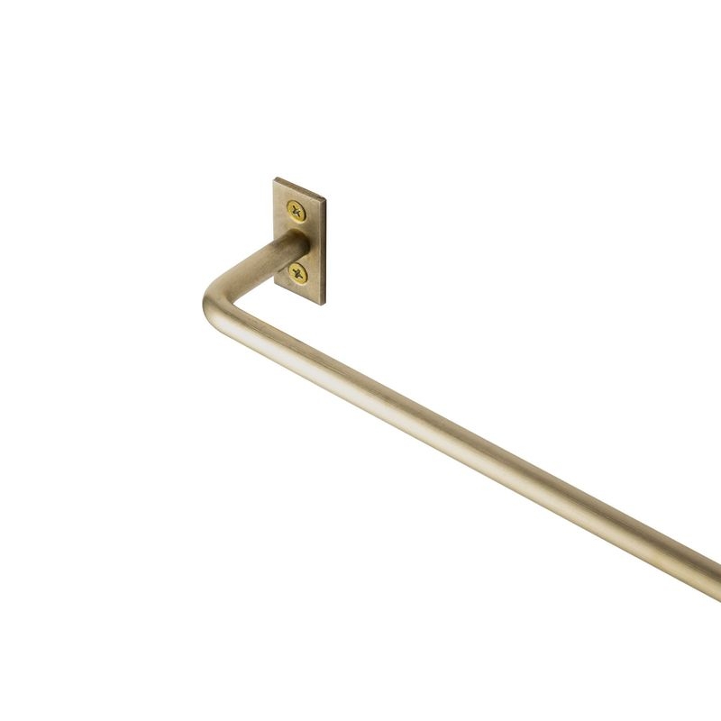ハンガーバー φ9 真鍮 W600