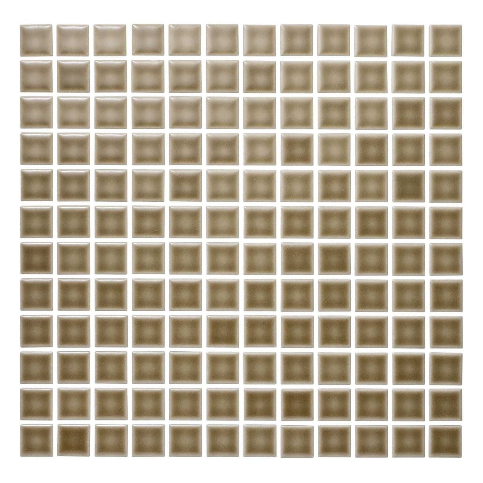 水彩タイル 25角 コットン15シート＋余り 水彩タイル 25角 バーントアンバー | TECTURE（テクチャー）