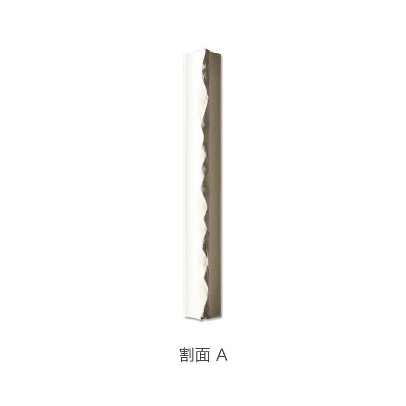 F-relief model / エフレリーフモデル/割面A - 白土