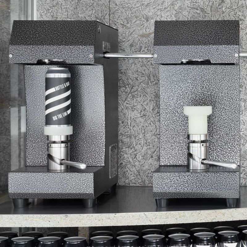 特注ドリンクスター ハンドル：スチール クロメート処理 30mmx30mm八角形