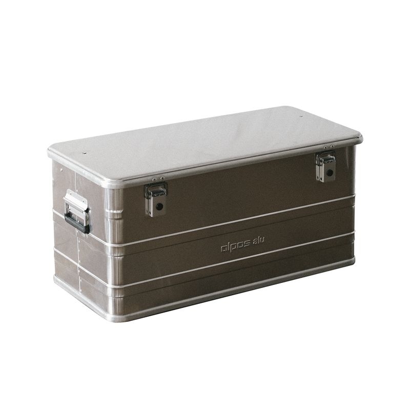 ALPOS ALUMINUM CONTAINER - w/Lid, L92L