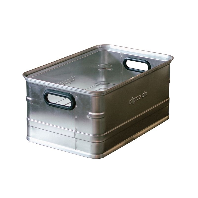 ALPOS ALUMINUM CONTAINER /OPEN TOP - M46L