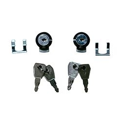 ALPOS CYLINDER LOCK WITH KEYS, Pair