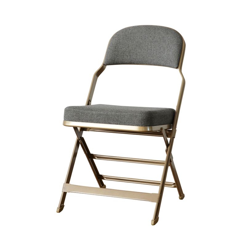 CLARIN FULL CUSHION FOLDING CHAIR - GrayHeather