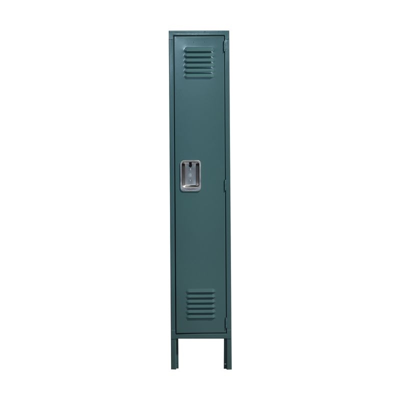 LYON 18inch, 1-TIER LOCKER (LOUVER) - Light Teal