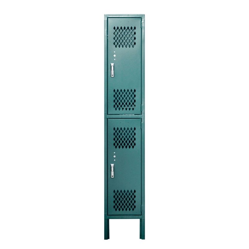 LYON 4-TIER LOCKER (DIACUT) - Light Teal