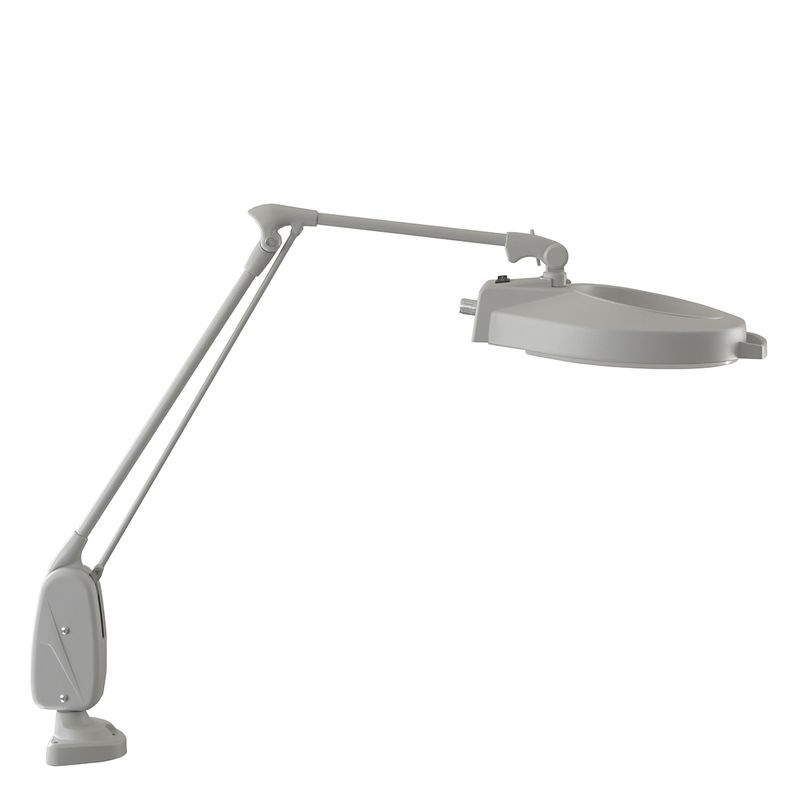 DAZOR LED CLAMP MOUNT MAGNIFIER, Dove Gray | TECTURE（テクチャー）