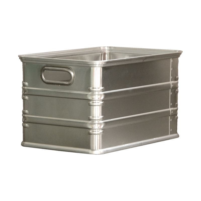 ZARGES ALUMINUM CONTAINER / OPEN TOP - ZARGES ALUMINUM CONTAINER / OPEN TOP