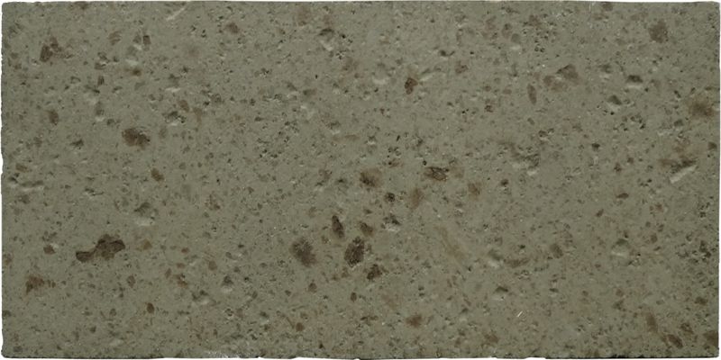 大谷石風セメント系人造石 石目調ブリックタイル/stonetex ストーンテックス DSCブリックタイプ - フラット/オリジナルグレー