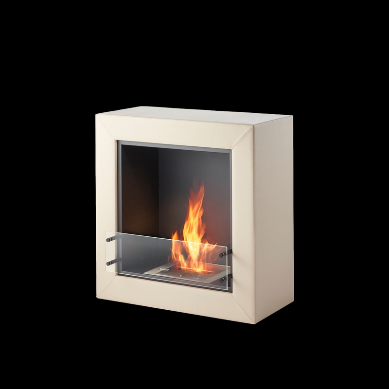 Cube Leather - 内枠:Black/外枠:Ivory
