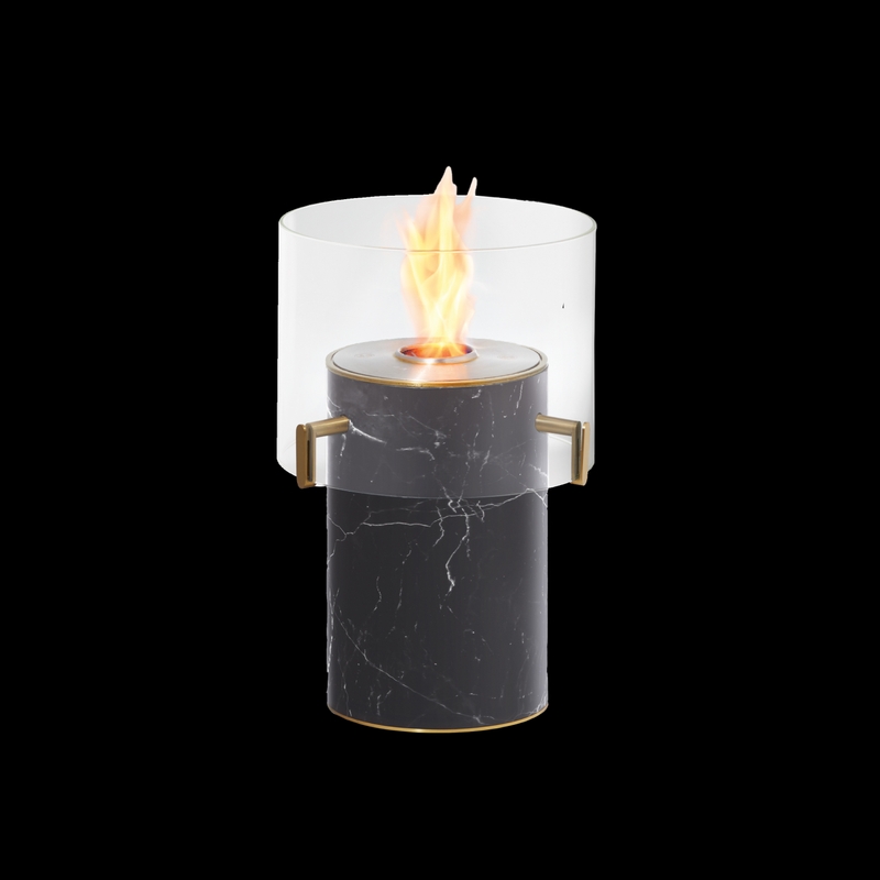 Pillar 3 - Marble Black Tall