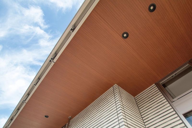 軒天12 木目調 無孔板 - ティンバーブラウン | TECTURE（テクチャー）