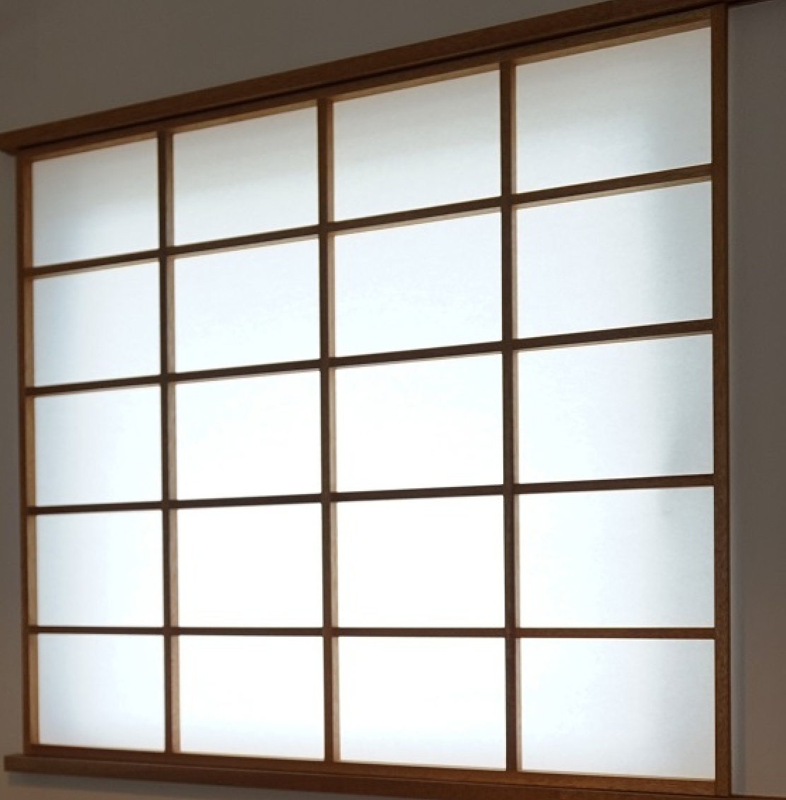 特注吉村障子 ラワン材