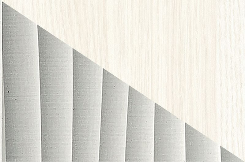 内装用木目調不燃パネル ＤＳウォール/ラッピングウォール/切削柄-18 - 切削柄-18/00 ネーヴェオーク
