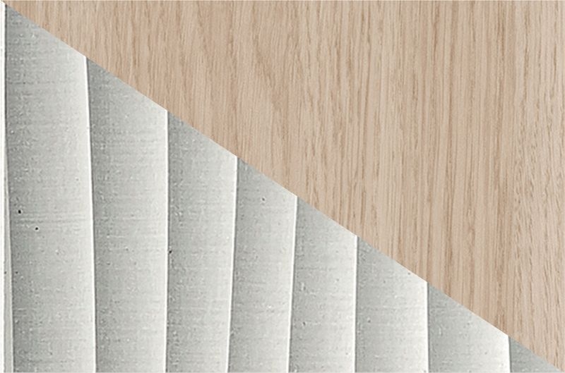 内装用木目調不燃パネル ＤＳウォール/ラッピングウォール/切削柄-18 - 切削柄-18/30 ローレルオーク