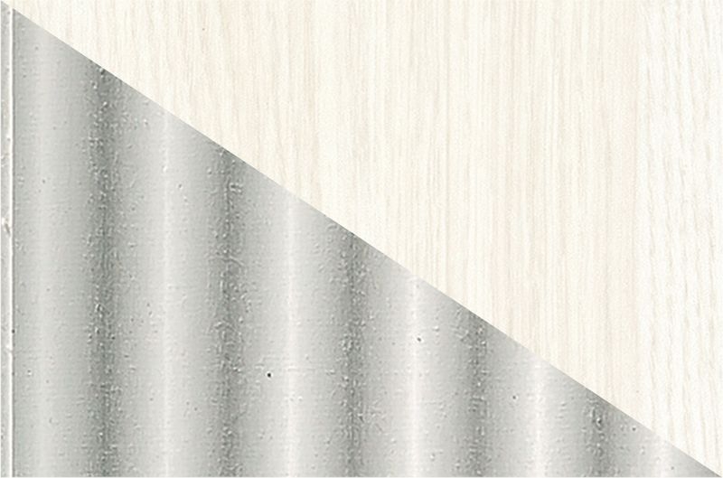 内装用木目調不燃パネル ＤＳウォール/ラッピングウォール/切削柄-20 - 切削柄-20/00 ネーヴェオーク