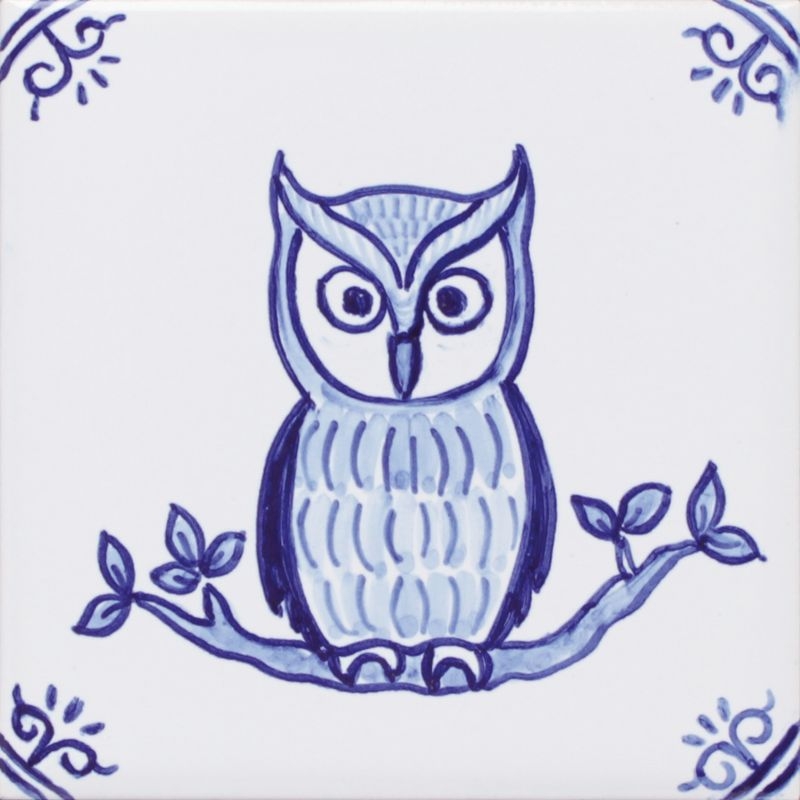 Hand Painting Tile - 100角平