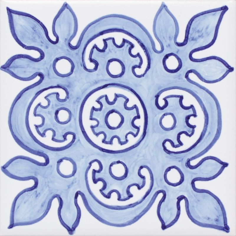 Hand Painting Tile - 100角平