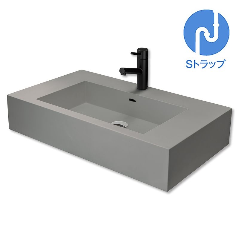 レッタンゴロ洗面 - Sトラップセット シルバー