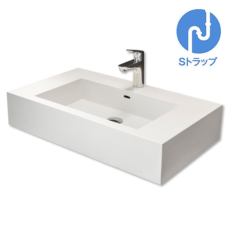 レッタンゴロ洗面 - Sトラップセット シルバー