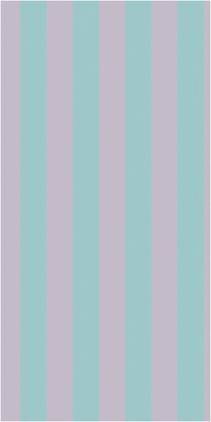 ストライプ/BLOCK STRIPE - PURPLE TEAL