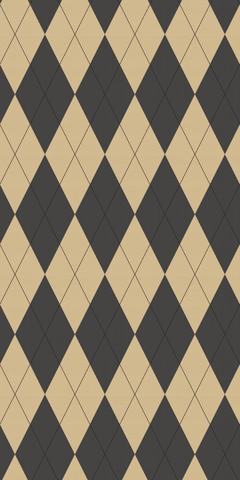 チェック/ARGYLE - BEIGE BROWN