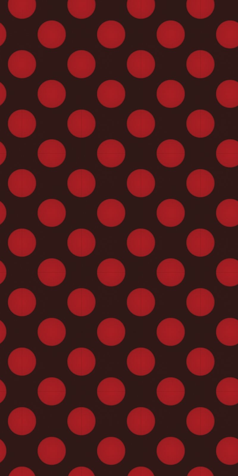 ドット/POLKA DOT - RED BLACK