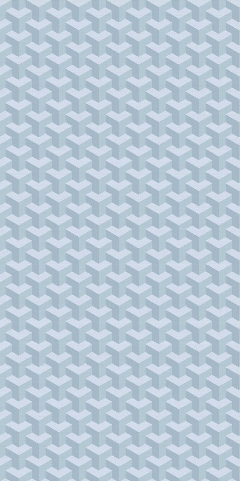 幾何学柄/TRIANGLE BLOCK - BLUE