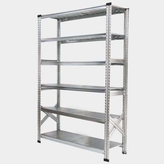 6 TIER STEEL SHELF W1200