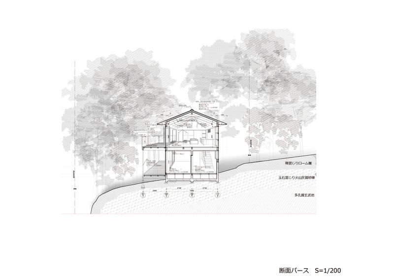 断面パース