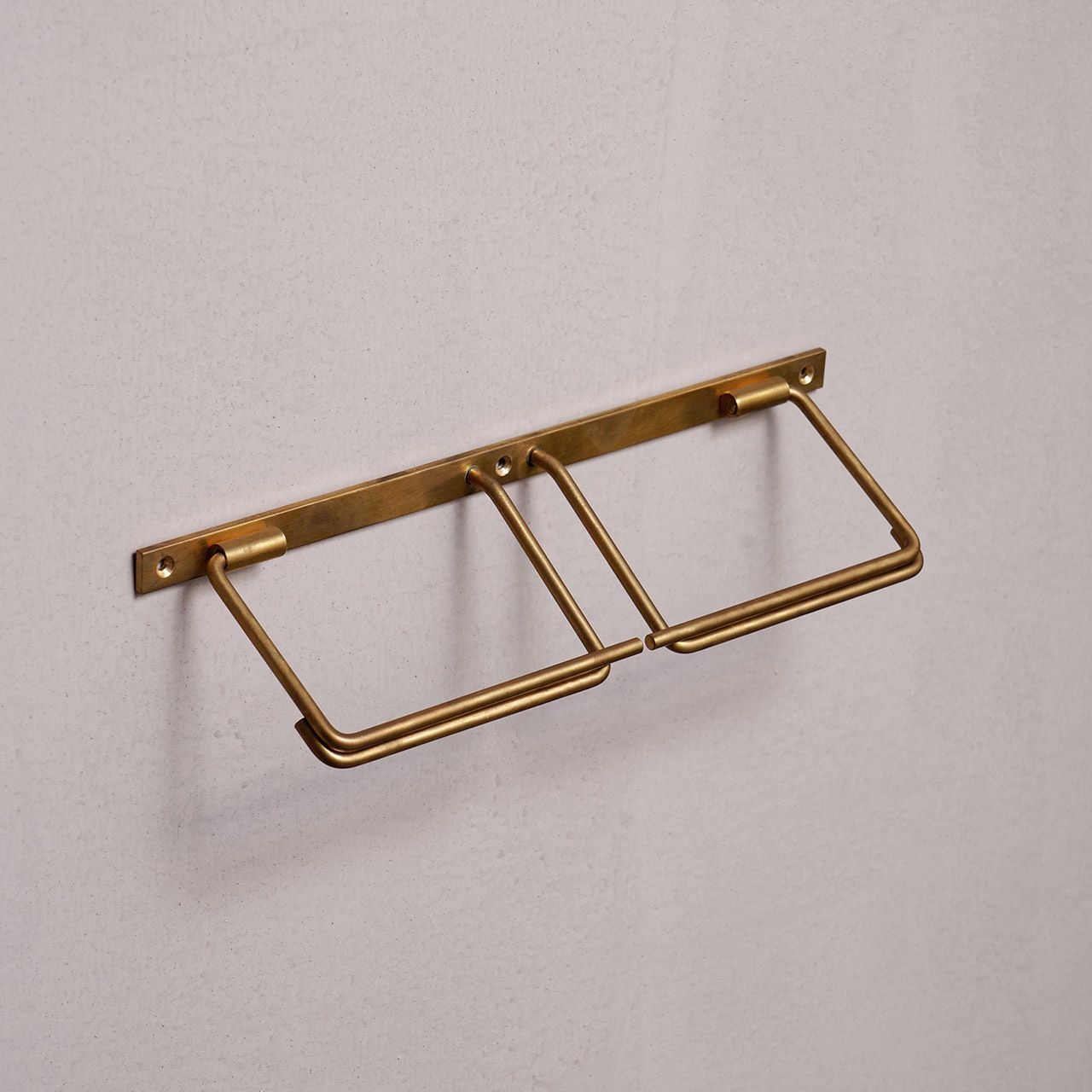 真鍮 トイレットペーパーホルダー
