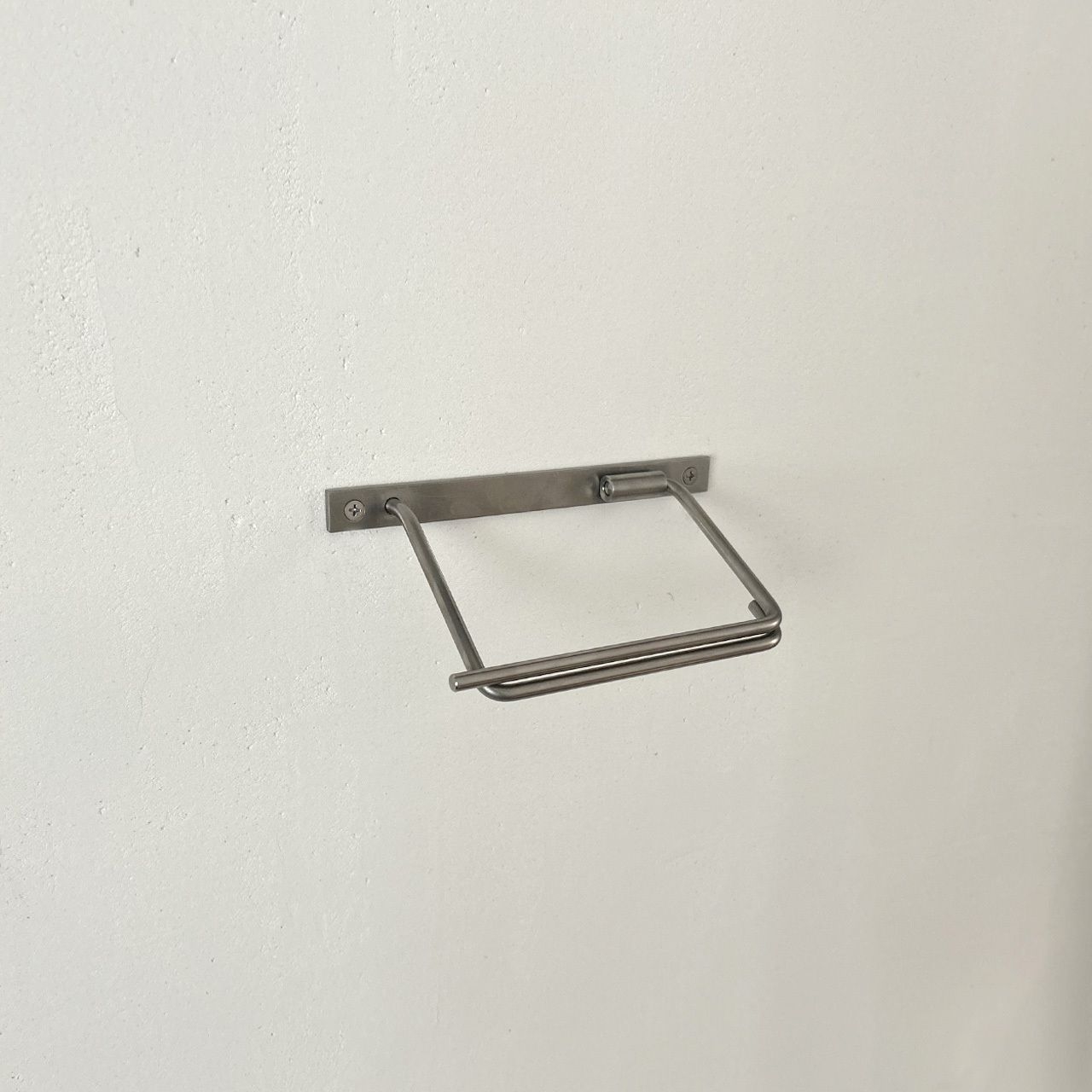 ステンレス トイレットペーパーホルダー