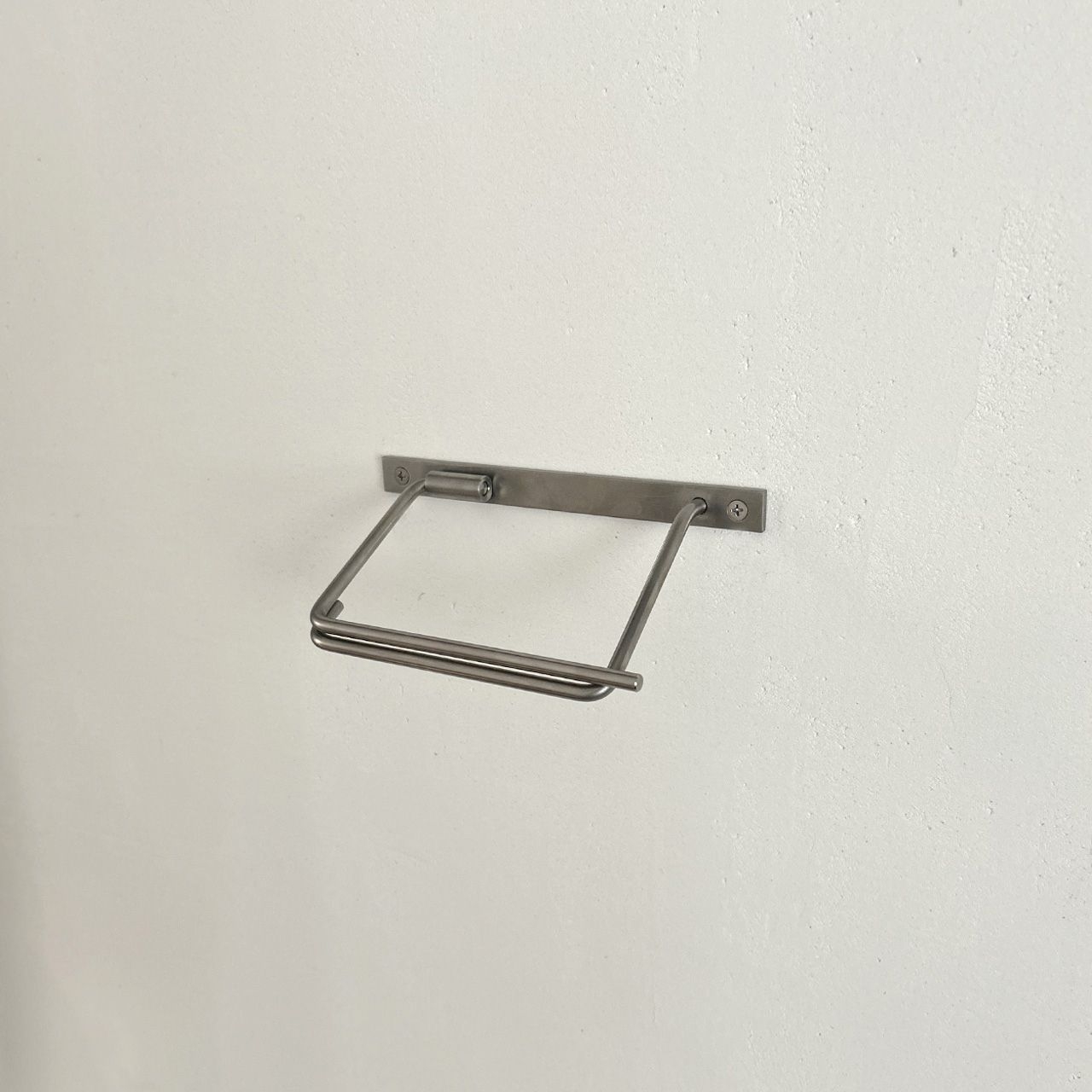 ステンレス トイレットペーパーホルダー