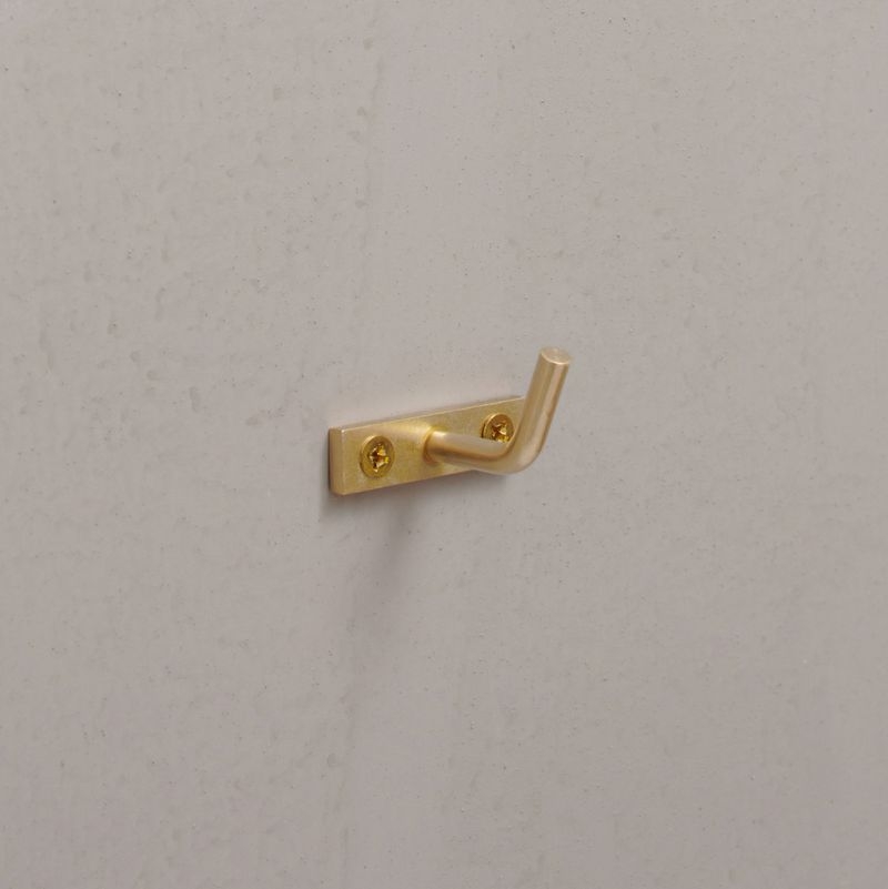 真鍮 シングルフック