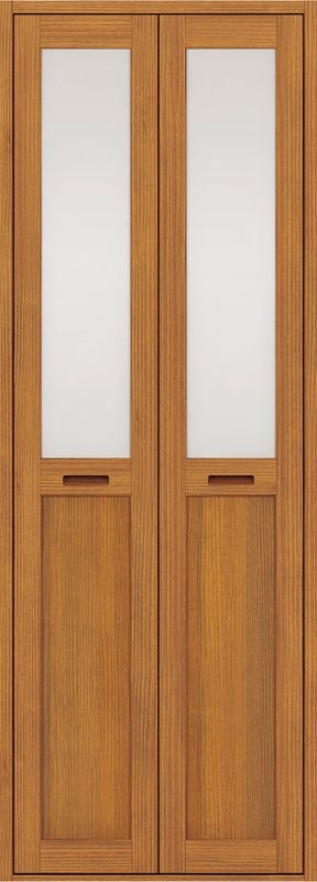収納用建具ピノアース | 収納両開き戸 | N-MF - ミディアムブラウン色