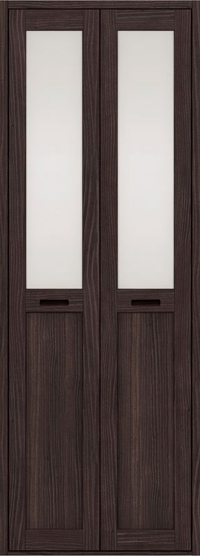 収納用建具ピノアース | 収納両開き戸 | N-MF - ディープブラウン色